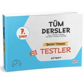 7. Sınıf Tüm Dersler Beceri Temelli Testler - Editör Yayınları