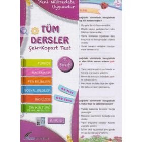 7. Sınıf Tüm Dersler Çek Kopart Yaprak Test Kollektif Bilgili Yayınları