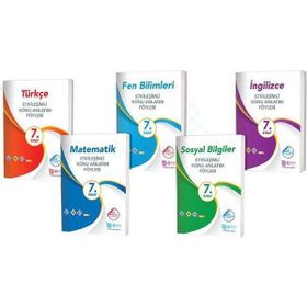 7. Sınıf Tüm Dersler Etkileşimli Konu Anlatım Föyleri - 4 Adım Yayınları