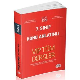 7. SINIF TÜM DERSLER KONU ANLATIMLI - KOMISYON (ISBN:9786055559427)