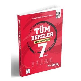 7. SINIF TÜM DERSLER KONU ANLATIMLI - KOMISYON (ISBN:9786055559427)