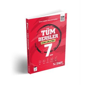 7. Sınıf Tüm Dersler Konu Anlatımlı Sınav Yayınları
