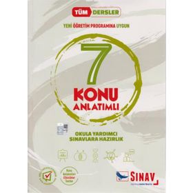 7. Sınıf Tüm Dersler Konu Anlatımlı Sınav Yayınları