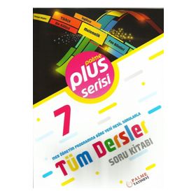 7. Sınıf Tüm Dersler Plus Serisi Soru Kitabı-Palme Yayınları