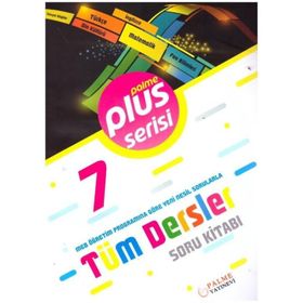 7. Sınıf Tüm Dersler Plus Serisi Soru Kitabı-Palme Yayınları