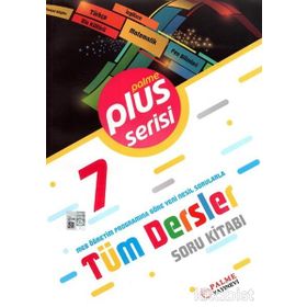 7. Sınıf Tüm Dersler Plus Serisi Soru Kitabı-Palme Yayınları
