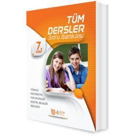 7. Sınıf Tüm Dersler Soru Bankası 4 Adım Yayınları