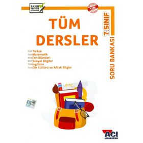 7. Sınıf Tüm Dersler Soru Bankası-Açı Yayınları