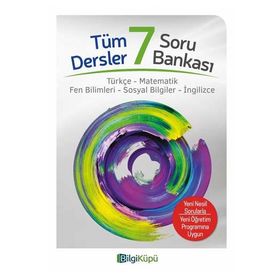 7. Sınıf Tüm Dersler Soru Bankası Bilgi Küpü Yayınları