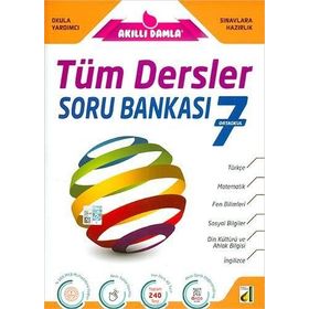 7. Sınıf Tüm Dersler Soru Bankası - Damla Yayınevi Komisyon