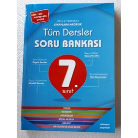 7. Sınıf Tüm Dersler Soru Bankası Element Yayınları