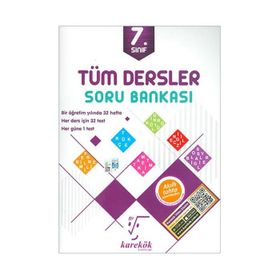 7. Sınıf Tüm Dersler Soru Bankası Karekök Yayınları