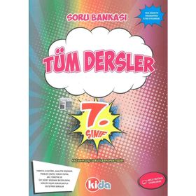 7. Sınıf Tüm Dersler Soru Bankası Kida Yayınları