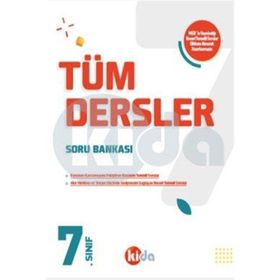 7. Sınıf Tüm Dersler Soru Bankası Kida Yayınları