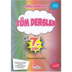 7. Sınıf Tüm Dersler Soru Bankası Kida Yayınları