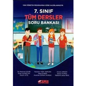 7. Sınıf Tüm Dersler Soru Bankası Kollektif Esen Yayınları