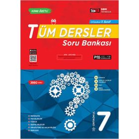 7. Sınıf Tüm Dersler Soru Bankası Sbm Soru Bankası Merkezi Yayınları