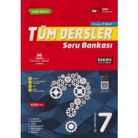 7. Sınıf Tüm Dersler Soru Bankası Sbm Soru Bankası Merkezi Yayınları