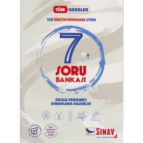 7. Sınıf Tüm Dersler Soru Bankası Sınav Yayınları