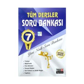 7. Sınıf Tüm Dersler Soru Bankası Tekiz Yayınları