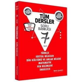 7. Sınıf Tüm Dersler Soru Bankası Tercih Akademi Yayınları