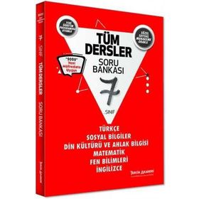 7. Sınıf Tüm Dersler Soru Bankası Tercih Akademi Yayınları
