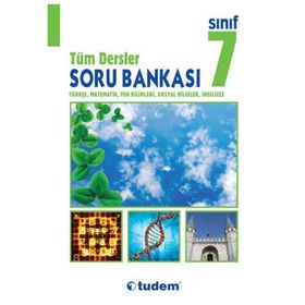 7. Sınıf Tüm Dersler Soru Bankası Tudem Yayınları