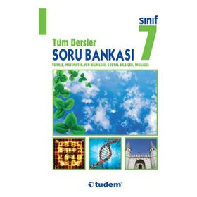 7. Sınıf Tüm Dersler Soru Bankası Tudem Yayınları