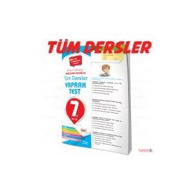 7.Sınıf Tüm Dersler Soru Bankası + Yaprak Test Set Element
