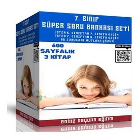 7. Sınıf Tüm Dersler Süper Soru Bankası Seti