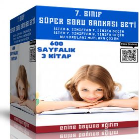 7. Sınıf Tüm Dersler Süper Soru Bankası Seti