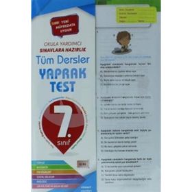 7. Sınıf Tüm Dersler Yaprak Test - kollektif