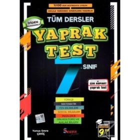 7. Sınıf Tüm Dersler Yaprak Test - kollektif