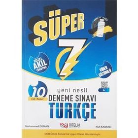 7. Sınıf Türkçe 10'lu Deneme - Nitelik Yayınları