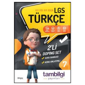 7. Sınıf Türkçe 2'li Doping Set-Tambilgi Yayınları