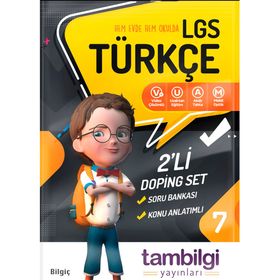 7. Sınıf Türkçe 2'li Doping Set-Tambilgi Yayınları