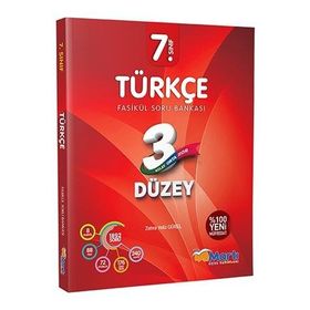 7. Sınıf Türkçe 3 Düzey Fasikül Soru Bankası Martı Okul Yayınları