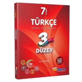 7. Sınıf Türkçe 3 Düzey Fasikül Soru Bankası Martı Okul Yayınları