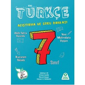 7.Sınıf Türkçe Alıştırma ve Soru Bankası - Örnek Akademi Yayınları