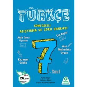 7.Sınıf Türkçe Alıştırma ve Soru Bankası - Örnek Akademi Yayınları