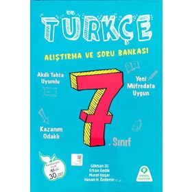 7.Sınıf Türkçe Alıştırma ve Soru Bankası - Örnek Akademi Yayınları