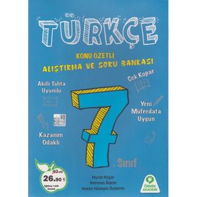 7.Sınıf Türkçe Alıştırma ve Soru Bankası - Örnek Akademi Yayınları