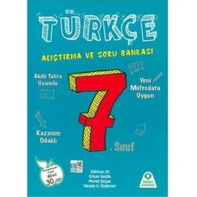 7.Sınıf Türkçe Alıştırma ve Soru Bankası - Örnek Akademi Yayınları