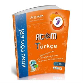 7. Sınıf Türkçe Atom Konu Föyleri-Artı Zeka Yayınları