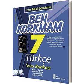 7. Sınıf Türkçe Ben Korkmam Soru Bankası Ata Yayıncılık