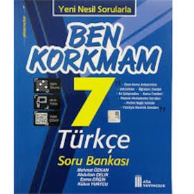 7. Sınıf Türkçe Ben Korkmam Soru Bankası Ata Yayıncılık