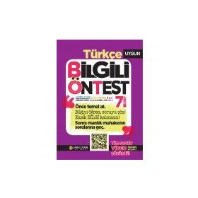 7. Sınıf Türkçe Bilgili Ön Test-Sadık Uygun Yayınları