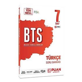 7. Sınıf Türkçe BTS Beceri Temelli Soru Bankası-Puan Yayınları