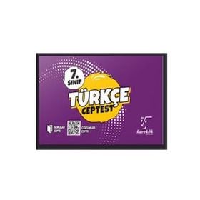 7.Sınıf Türkçe Cep Test - Karekök Yayınları
