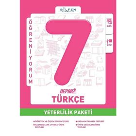 7. Sınıf Türkçe Depar Yeterlilik Paketi-Bilfen Yayınları
